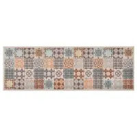 Gossi covoras de bucatarie lavabil, model mozaic, 60 x 180 cm