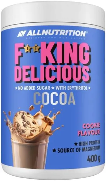 Fitking Delicious Cocoa, biscuiți, 400 g, AllNutrition