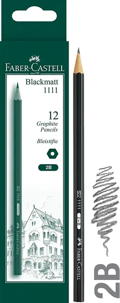 Set de creioane Faber-Castell 1111 - 2B, 12 bucăți