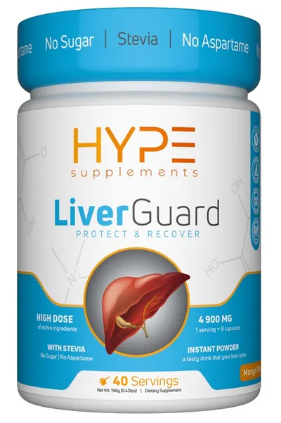 LiverGuard, mango, 196 g, Hype Supplements