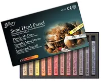 Pasteluri uscate Mungyo MPL - 12 bucăți, tonuri de pământ