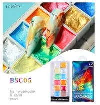 Set 12 Acuarele Pictura BSC05