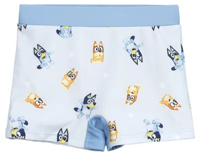 Costum de baie pentru copii tip boxeri Cerda - Bluey, 4 ani, albastru deschis
