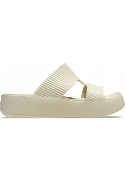 Slapi Femei - Getaway Groove Platform 210701 Strap - Bej - Bej