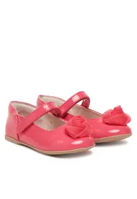 Pantofi copii - velcro - rosu - piele ecologica