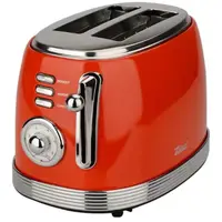 Prajitor de Paine, Indicator Luminos, Retro, Putere 850W, 6 Trepte Prajire