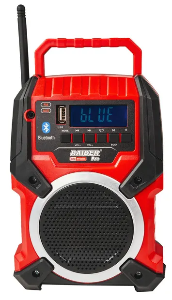 Radio cu acumulator Raider - R20 Pro, RDP-PRS20, Solo