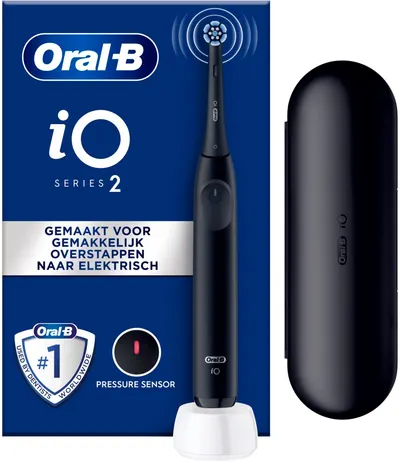 Periuță de dinți electrică Oral-B - iO S2 6/8/6, 1 duză, neagră