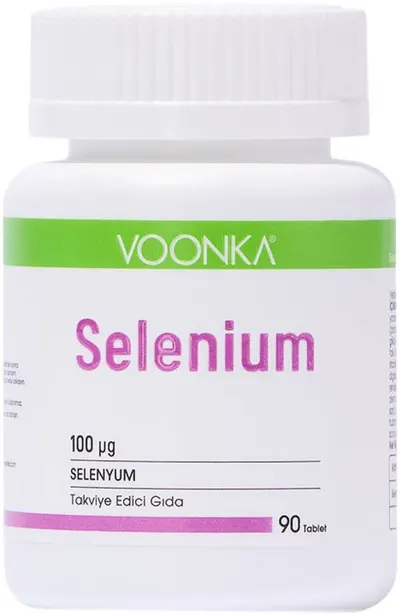 Voonka, Seleniu, 100 mcg, 90 tablete