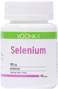 Voonka, Seleniu, 100 mcg, 90 tablete