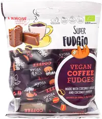 Fudge bio vegan fără gluten, cafea, 150 g, Super Fudgio
