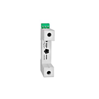 Soclu Vartec TII + cont.aux., 1pol pt. Modul-Varistor, VVM