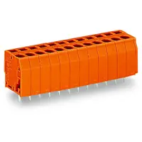 PCB terminal block; 2.5 mm²; Pin spacing 5.08 mm; 24-pole; CAGE CLAMP®; 2,50 mm²; orange