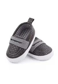 Pantofi Tip Mocasini - Casual - Piele ecologica - Baieti - Fara inchidere - Gri