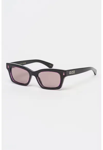 Ochelari de soare cat-eye cu lentile uni - Violet