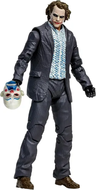 Figurină de acțiune McFarlane DC Comics: DC Multiverse - The Joker (Jaf Bancar) (The Dark Knight) (Vault Collection), 18 cm
