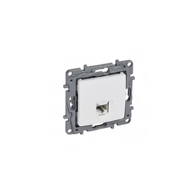 RJ 45 Cat.5 UTP priza Niloé - supplied cu Linkeo Keystone connector - alb