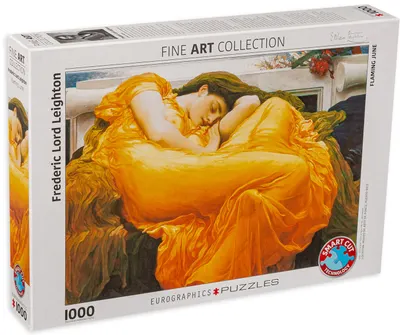 Puzzle Eurographics din 1000 de piese - Flaming June, Frederick Lord Leighton