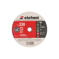disc abraziv pentru metalinox ELEFANT 230*2,0*22,23 - Pachet 30 bucati