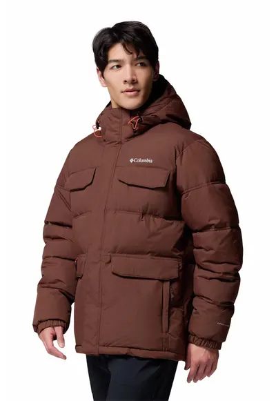 Geaca cu izolatie Landroamer Puffer - Maro inchis