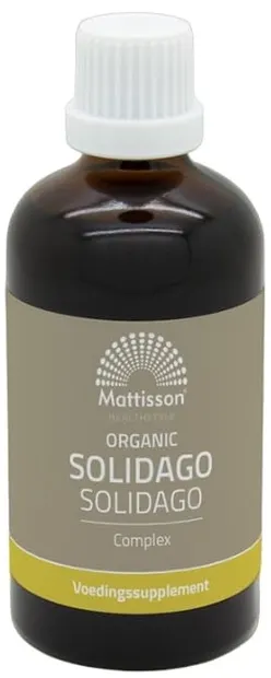Organic Solidago Complex, tinctură, 100 ml, Mattisson Healthstyle
