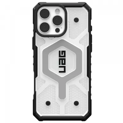 Husa MagSafe pentru Apple iPhone 16 Pro, Urban Armor Gear, Pathfinder Clear, Transparenta