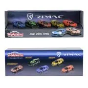 Majorette Set 5 Masinute Rimac Nevera Edition Giftpack