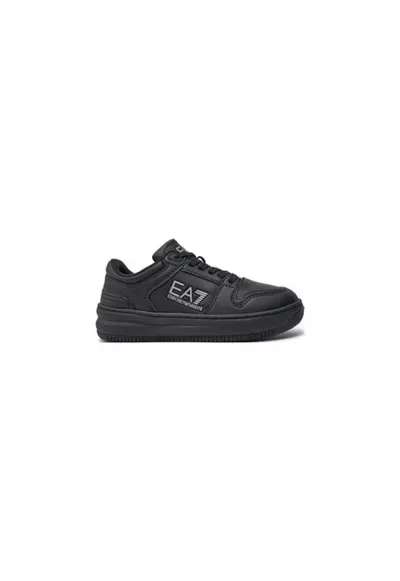 Pantofi sport baieti Emporio Armani 304462566 - Piele ecologica - Negru - Negru