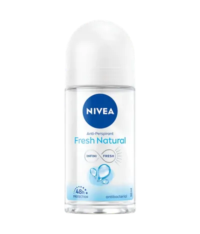 Deodorant roll-on pentru femei Fresh Natural, 50ml, Nivea