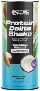 Protein Delite Shake, cocos și migdale, 700 g, Scitec Nutrition