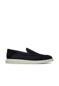 Pantofi barbatesti - piele naturala - bleumarin