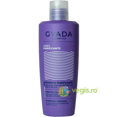 Sampon Purificator pentru Par Gras cu Matreata cu Aloe Vera si Extracte de Cimbru si Salvie 250ml