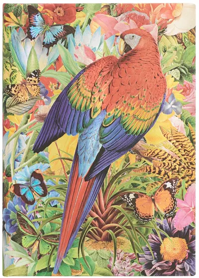 Carnețel Paperblanks Tropical Garden - 13 х 18 cm, 72 de coli