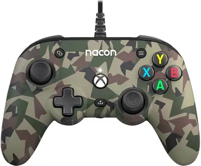 Controller Nacon - Pro Compact, camuflaj verde (Xbox One/Series S/X)