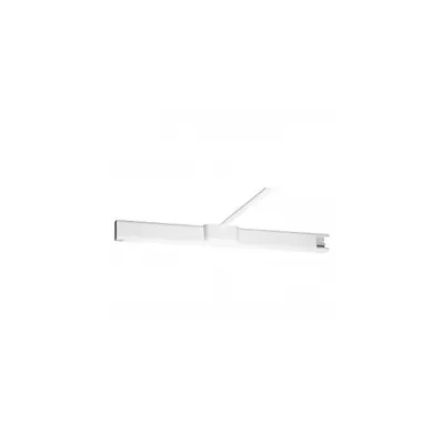 Junction pentru change of plane - pentru capac flexibil DLP trunking capac adancime 65 mm - alb