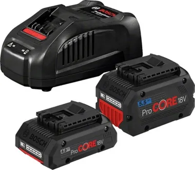 Trusa de pornire Bosch - Professional, ProCORE18V, 4.0Ah, ProCORE18V, 5.5Ah, GAL 1880 CV