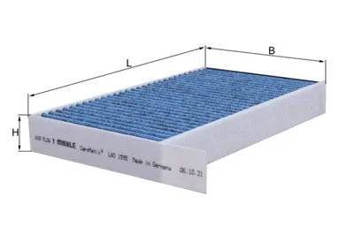 Filtru aer habitaclu cu, carbon activ potrivit TESLA MODEL 3, MODEL Y Electric 01.17