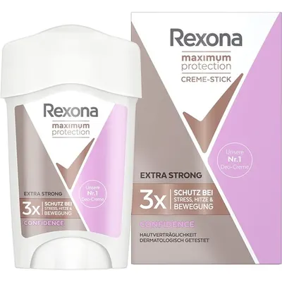 Deodorant cremă, Rexona, Maximum Protection Confidence, 45 ml