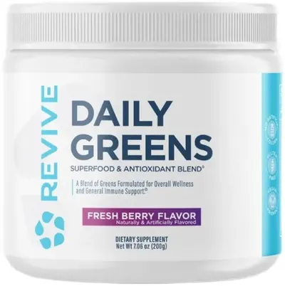 Daily Greens, fructe de pădure, 200 g, Revive