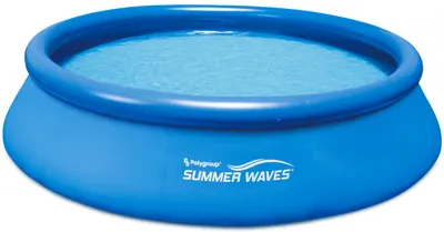 Piscină Summer Waves - Quick Set, 366 х 76 cm, rotund cu placă gonflabilă și pompă de filtrare