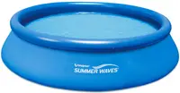 Piscină Summer Waves - Quick Set, 366 х 76 cm, rotund cu placă gonflabilă și pompă de filtrare