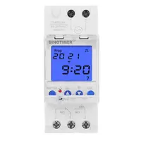 Siguranta automata electrica digitala temporizator intrerupator programabil iluminat 230V 16A TM920AKL