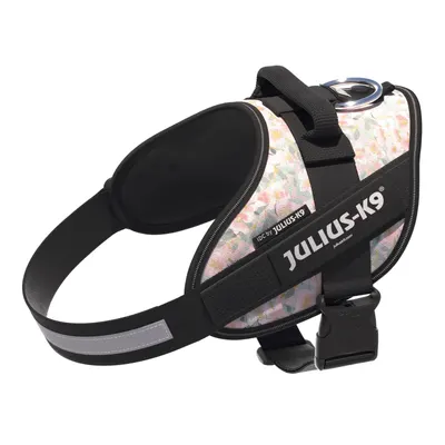 Ham Julius-K9 IDC Power, Pretty, reflectorizant, circumferința piept 58-76 cm, pentru câini cu greutate de 14-25 kg