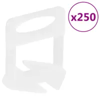 Gossi cleme de nivelare a placilor 250 buc 2 mm