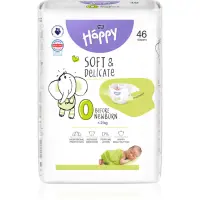 BELLA Baby Happy Soft&Delicate scutece de unică folosință ≤ 2 kg Before Newborn 46 buc