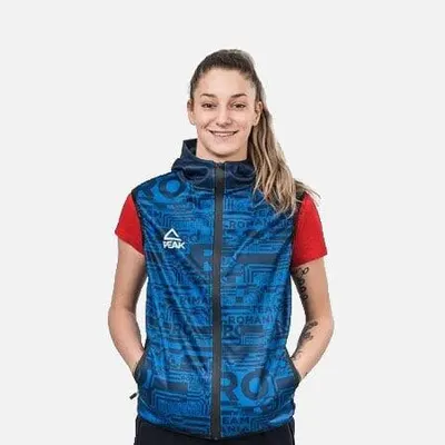 Vesta softshell TeamRomania20 albastru