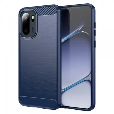 Husa pentru OnePlus 15R, Techsuit, Carbon, Albastra