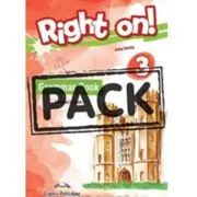 Curs de limba engleza Right on 3. Gramatica cu digibook app (Grammar book)