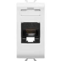 Rj45 Priza - 4 Pairs Category 6 Utp Toolless - 1 Module - White - Chorus