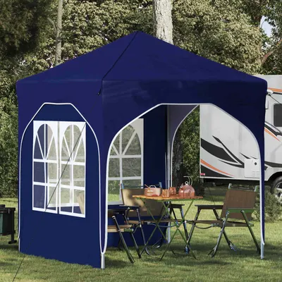 vidaXL Cort de Petrecere Pop-up 192 x 192 x 245 cm albastru